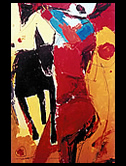 Blue Horseman